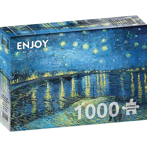 Enjoy Puzzle Vincent Van Gogh: Sternennacht �ber der Rhone - 1000 Teile