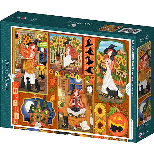 Halloween-Freunde - 1000 Teile