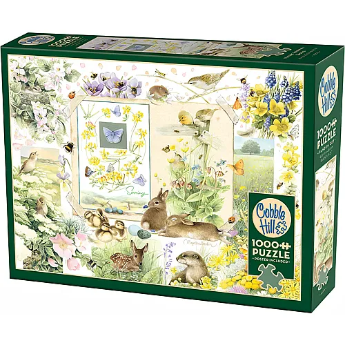 Cobble Hill Puzzle Nature Journal - Fr�hling - 1000 Teile