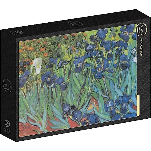 Grafika Puzzle Art Collection Vincent Van Gogh Saint-Remy - Les Iris, 1889 (1000Teile)
