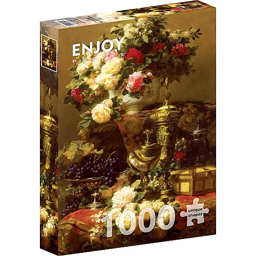 Enjoy Puzzle Jean-Baptiste Robie: Blumen und Fr�chte - 1000 Teile