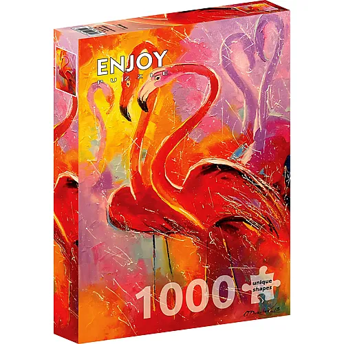 Enjoy Puzzle Flamingo - 1000 Teile