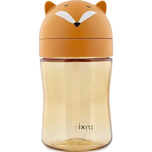 Trixie Trinkbecher mit Strohhalm Fuchs