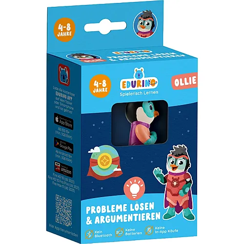 Edurino Figur Ollie Probleme l�sen und Argumentieren