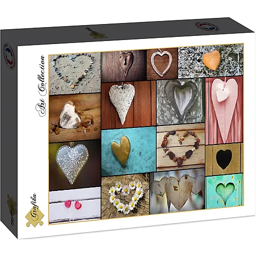 Grafika Puzzle Art Collection Collage - Love - 1000 Teile