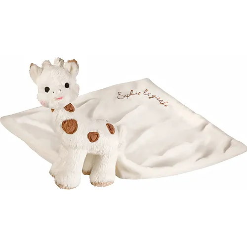 Sophie la girafe Geschenkset Schmusetuch