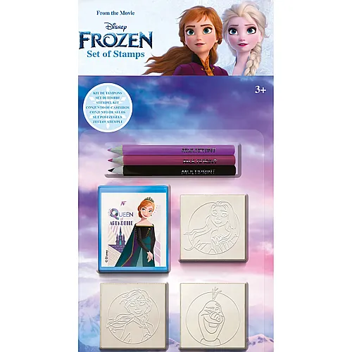 Multiprint Disney Frozen Stempelset (7Teile)