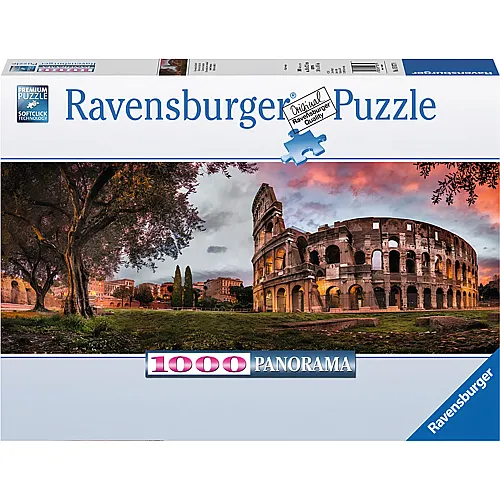 Ravensburger Puzzle Panorama Colosseum im Abendrot (1000Teile)