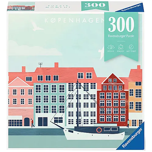 Ravensburger Puzzle Moment City Kopenhagen (300Teile)