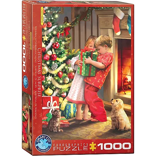 Eurographics Puzzle Weihnachts�berraschung von Simon Tread (1000Teile)