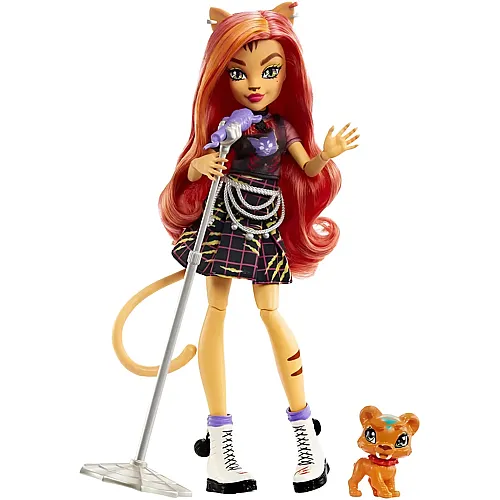 Mattel Monster High Lalka Toralei Stripes