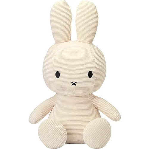 Miffy Kordsamt Weiss 70cm
