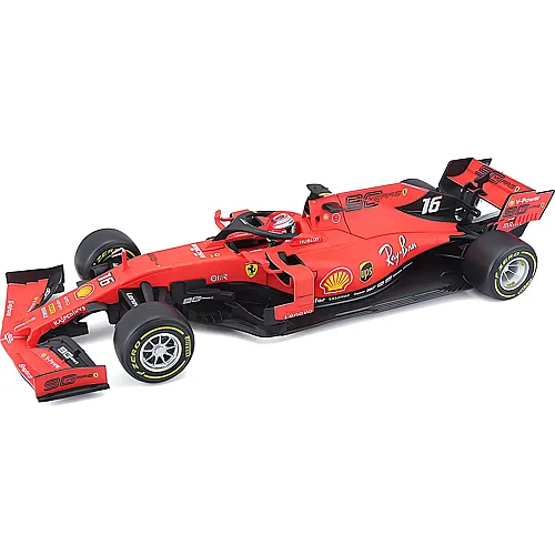 Bburago 1:18 Ferrari Formel 1 Charles Leclerc 2019