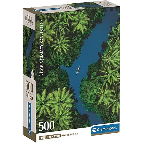 Clementoni Puzzle Tropische Luftaufnahme (500Teile)