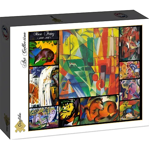 Grafika Puzzle Art Collection Franz Marc - Collage - 2000 Teile