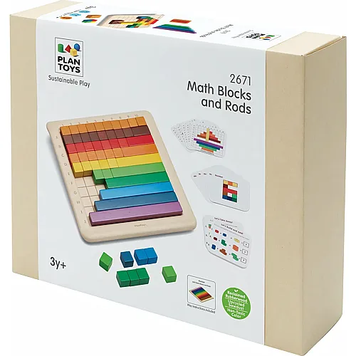 PlanToys Rechenbl�cke und -st�be