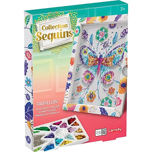 Lansay Collection Sequins Paillettenkunst Schmetterling
