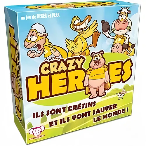 Pink Monkey Games Crazy Heroes (FR)