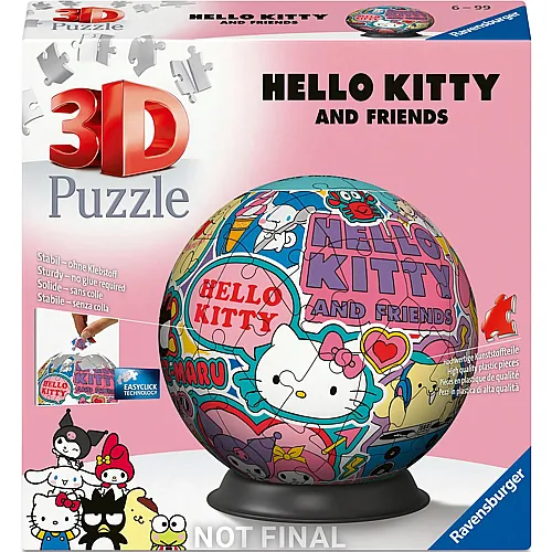 Puzzleball Hello Kitty 72Teile