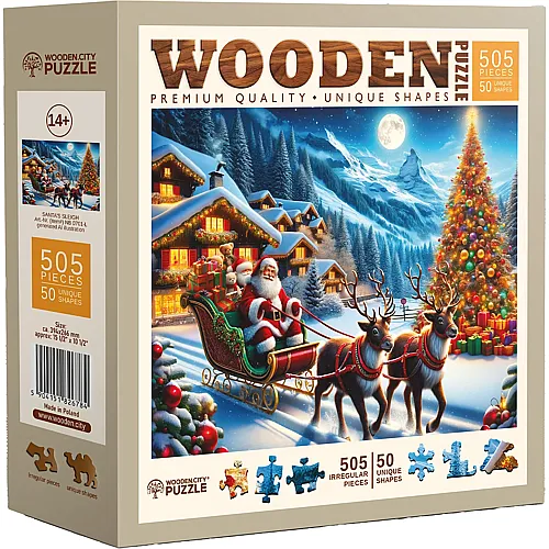Santa's Sleigh - 505 Teile
