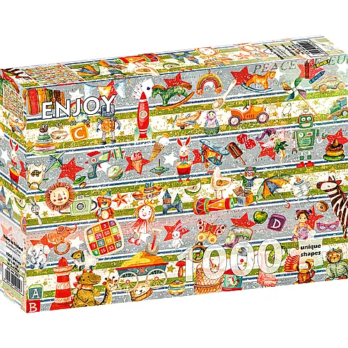 Enjoy Puzzle Toyland - 1000 Teile