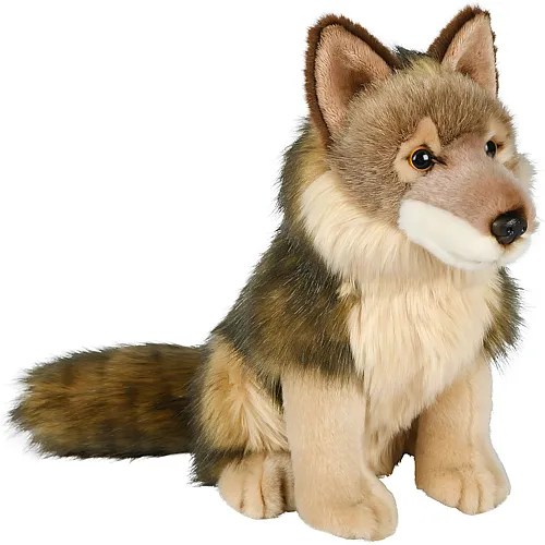 Wolf, sitzend 25cm