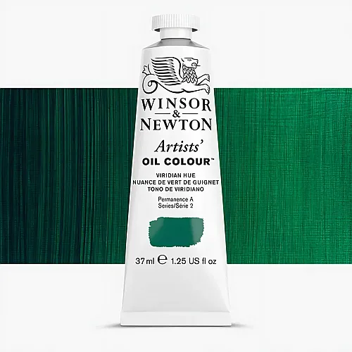 Winsor & Newton W&n Artists' Ölfarbe 37ml Tube Viridian Farbton
