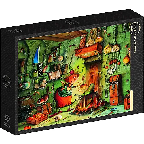 Grafika Puzzle Art Collection Fran�ois Ruyer Hexe und Zaubertr�nke - 1000 Teile