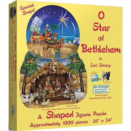 Der Stern von Bethlehem 1000Teile