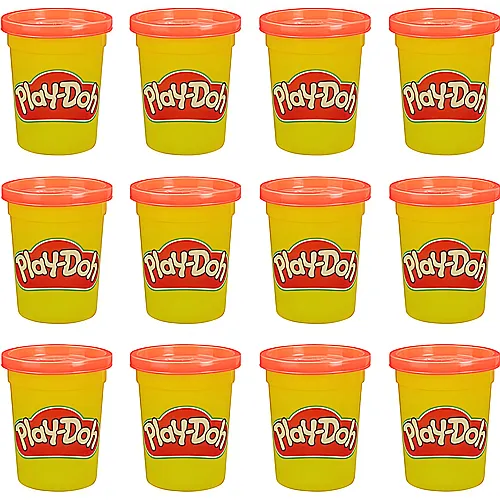 Play-Doh Classic 12er-Pack Spielknete Rot (12x112g)