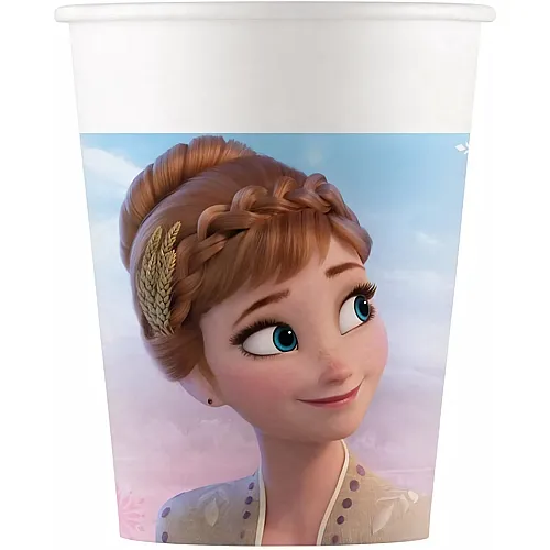 Procos Disney Frozen Pappbecher FSC Frozen 2 Wind Spirit, 8 St�ck.
