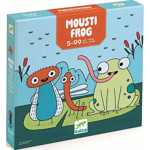 Djeco Spiele Moustifrog - Mehrsprachig