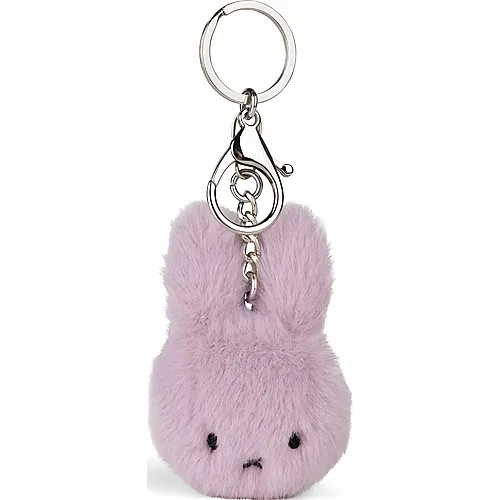 Bon Ton Toys Miffy ECO Fuzzy flieder 8 cm Schl�sselanh�nger / 100%Recycled