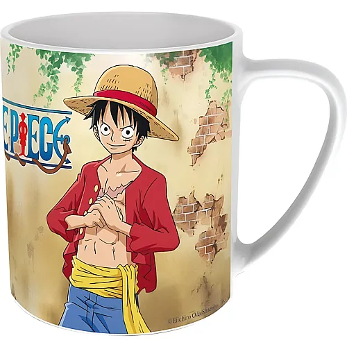 Stor One Piece Tasse Wanted (325ml)