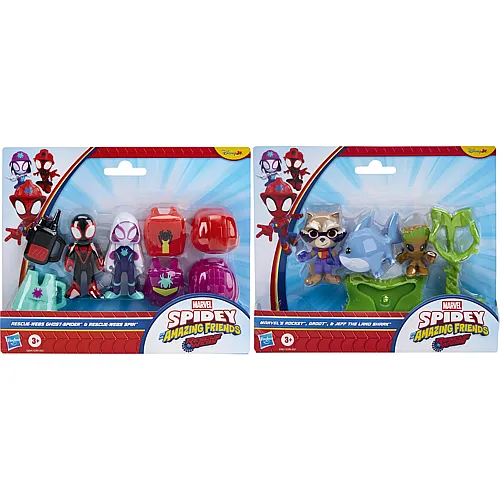 Hasbro Spiderman Spidey Rescue Web Pack - 7,5 cm