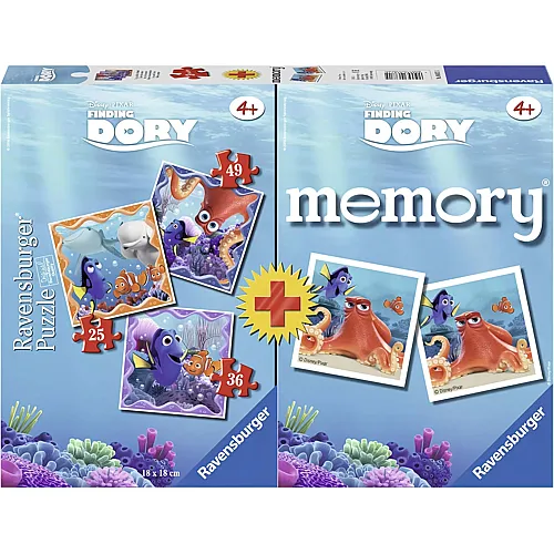Alla ricerca di Dory + Memory - 25 pezzi