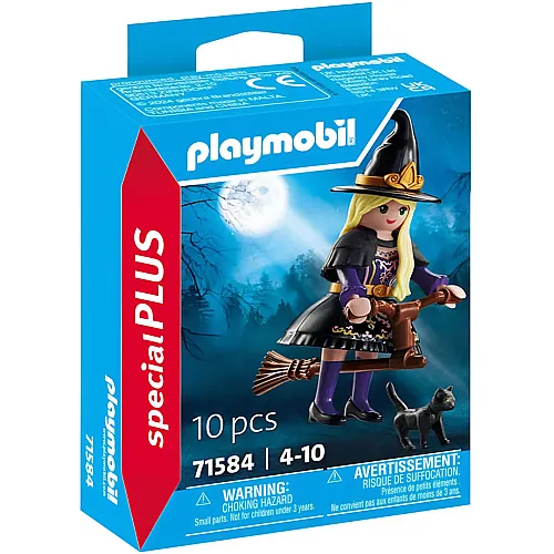 PLAYMOBIL specialPLUS Hexe mit Katze 71584