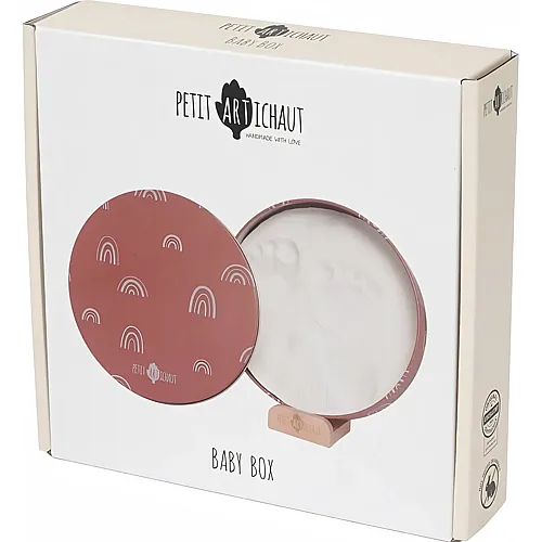 Petit Artichaut Baby Box Rund - Rainbow Terracotta
