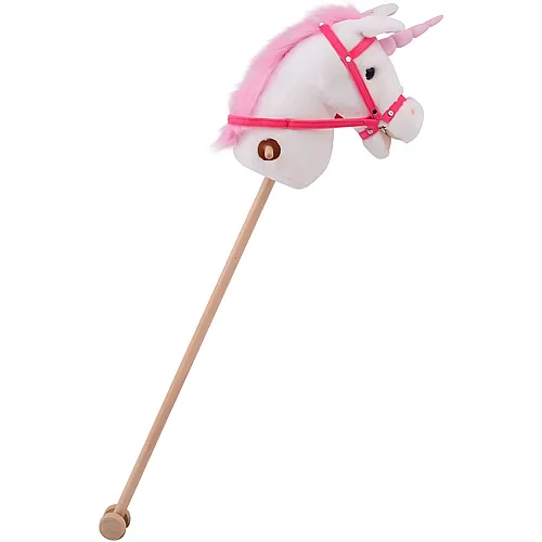 Einhorn-Steckenpferd mit Sound