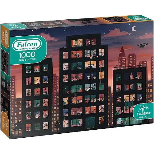 Falcon Puzzle Adele Leyris Life in Lockdown - 1000 Teile