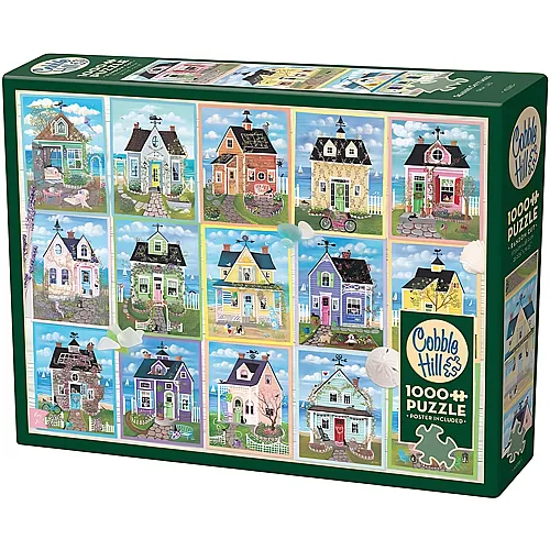 Cobble Hill Puzzle Cottages am Meer - 1000 Teile