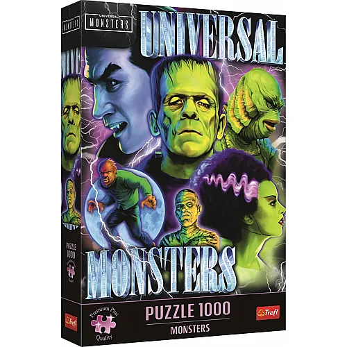Trefl Puzzle Monster - 1000 Teile