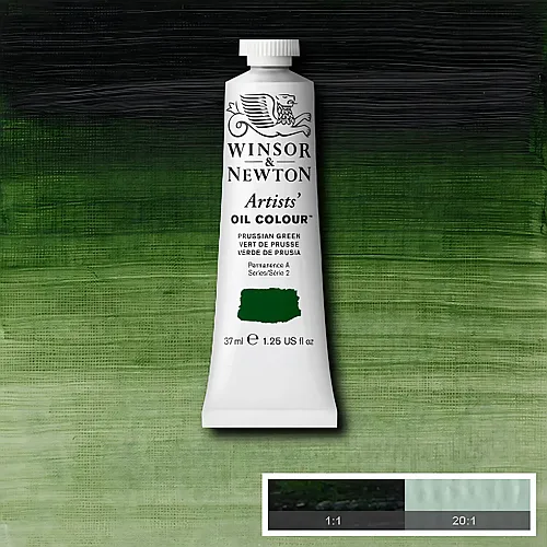Winsor & Newton W&n Artists' Ölfarbe 37ml Tube Preussischgr�n