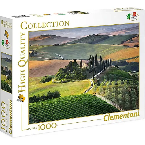 Clementoni Puzzle High Quality Collection Toskana (1000Teile)