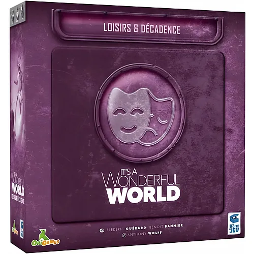 LA Boite DE Jeu It's A Wonderful World Loisirs ET Decadence (FR)