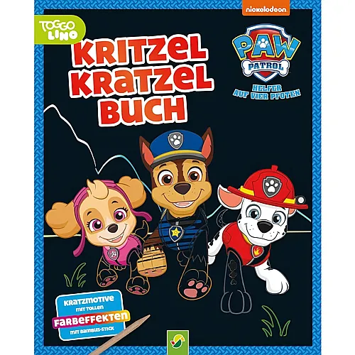 Naumann & Gbel Verlagsgesellschaft Paw Patrol Kritzel Kratzel Buch