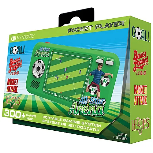 My Arcade Retro Pocket Player 307 Games