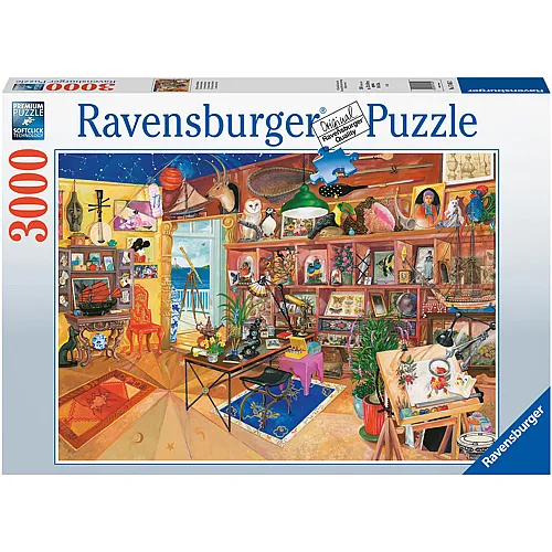 Ravensburger Puzzle Neugierige Sammlung - 3000 Teile