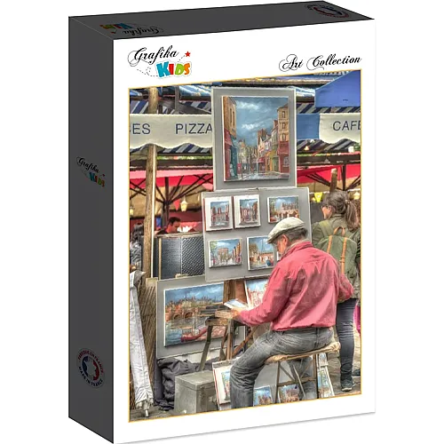 Grafika Puzzle Art Collection Grafika Kids Street Artist, Paris, France - 12 Teile