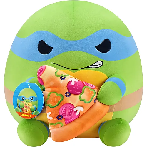 Leonardo mit Pizza - 35 cm